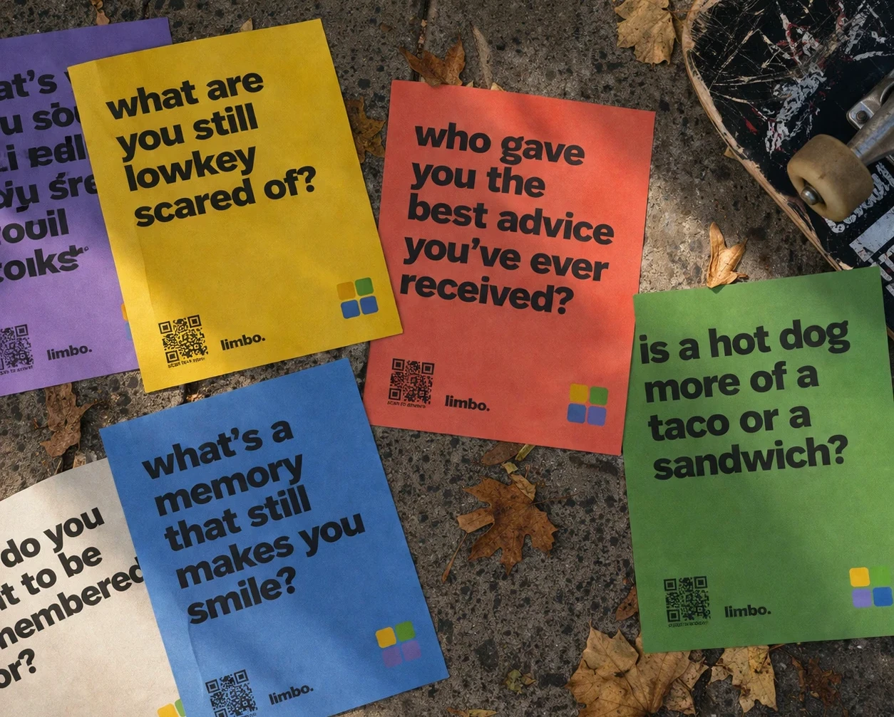 AI-generated Limbo brand image in a real-world context.